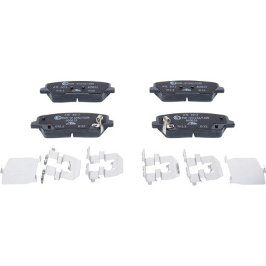 ATE | Bremsensatz, Scheibenbremse | 24.0111-0170.1 + 13.0460-5633.2