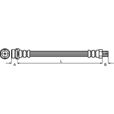 4111036 Bremsschlauch 4111036 Bremsschlauch