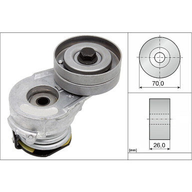 534 0082 30 Riemenspanner, Keilrippenriemen