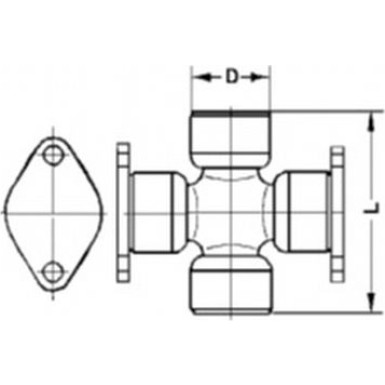 Spidan | Gelenk, Längswelle | U 442 Spidan | Gelenk, Längswelle | U 442
