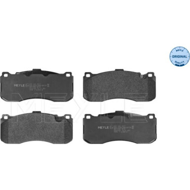 Meyle Bremsbelagsatz, Scheibenbremse MEYLE-ORIGINAL: True to OE 025 243 1617