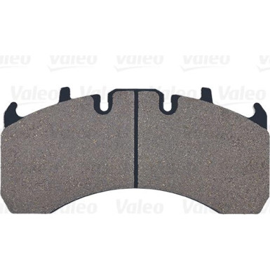 Valeo | Bremsbelagsatz, Scheibenbremse | 882248