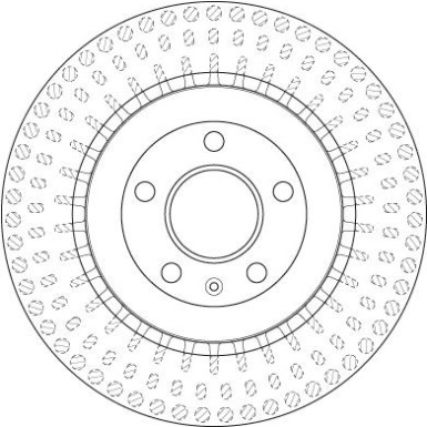 Bremsscheibe TRW SINGLE DF6175S