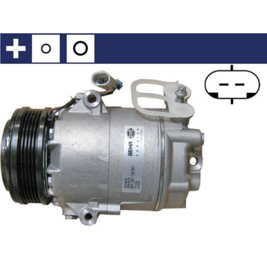 Mahle | Kompressor, Klimaanlage | ACP 45 000S