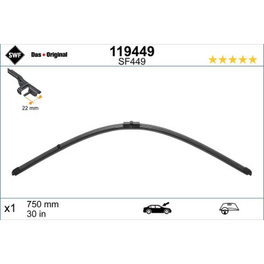 119449 Wischblatt DAS ORIGINAL SINGLE