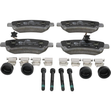 13.0460-4890.2 Bremsbelagsatz, Scheibenbremse