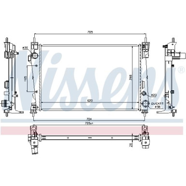 60065 Kühler, Motorkühlung