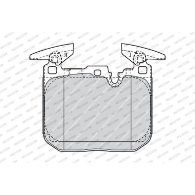 FDB4611 Bremsbelagsatz, Scheibenbremse FUSE+ Technology
