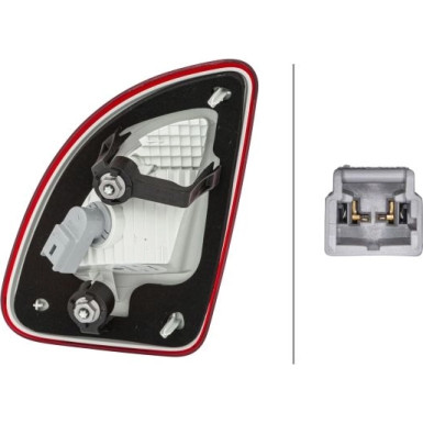 Hella | Heckleuchte | 2ZR 010 939-031