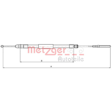 10.4136 Seilzug, Feststellbremse 10.4136 Seilzug, Feststellbremse