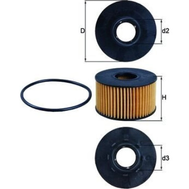 OX 191D Ölfilter OX 191D Ölfilter