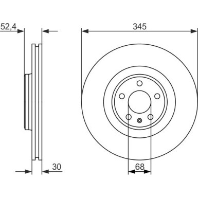 0 986 479 747 Bremsscheibe 0 986 479 747 Bremsscheibe