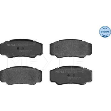 Meyle Bremsbelagsatz, Scheibenbremse MEYLE-ORIGINAL: True to OE 025 239 2120