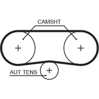 KP15565XS-1 Wasserpumpe + Zahnriemensatz PowerGrip™