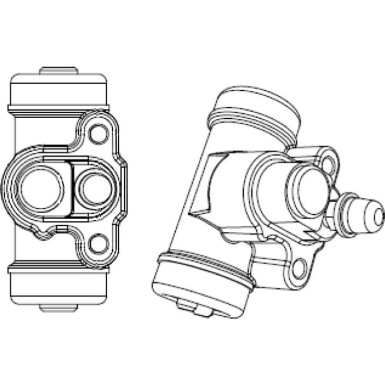 F 026 002 388 Radbremszylinder F 026 002 388 Radbremszylinder