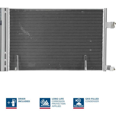 940808 Kondensator, Klimaanlage