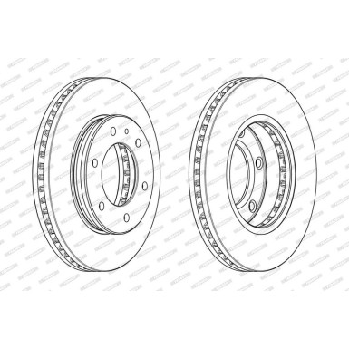 DDF2462C-1 Bremsscheibe PREMIER DDF2462C-1 Bremsscheibe PREMIER