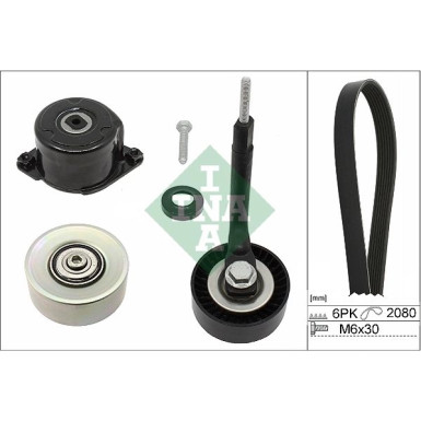 529 0314 10 Keilrippenriemensatz