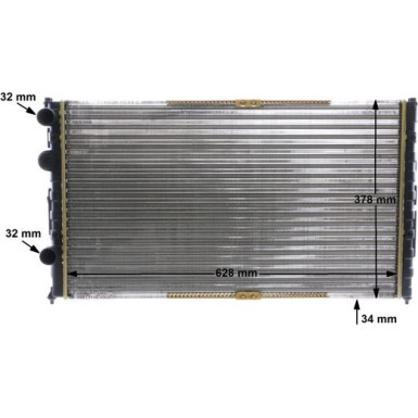 Mahle | Kühler, Motorkühlung | CR 1535 000S