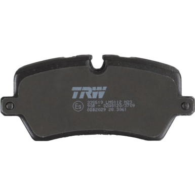 TRW Bremsbelagsatz, Scheibenbremse COTEC GDB2029