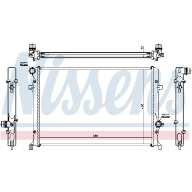 Nissens | Kühler, Motorkühlung | 60352 Nissens | Kühler, Motorkühlung | 60352