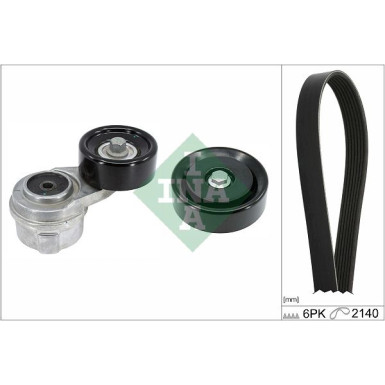 529 0497 10 Keilrippenriemensatz