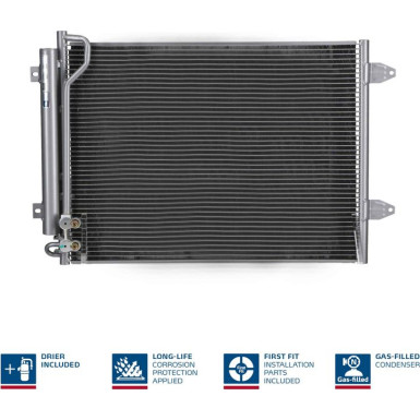 94831 Kondensator, Klimaanlage ** FIRST FIT **