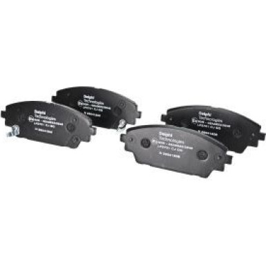 Delphi Bremsbelagsatz, Scheibenbremse LP2701