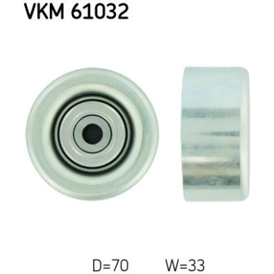VKM 61032 Umlenk-/Führungsrolle, Keilrippenriemen VKM 61032 Umlenk-/Führungsrolle, Keilrippenriemen