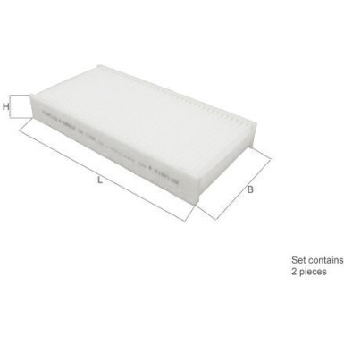 Knecht Filter, Innenraumluft LA 1156/S