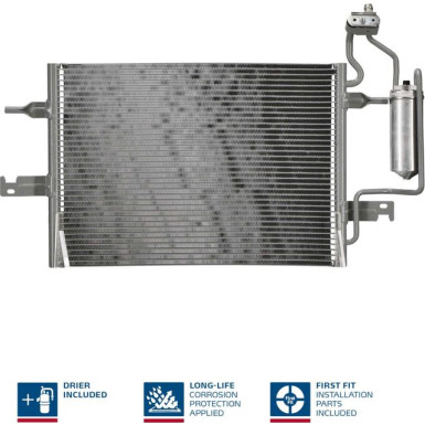 94624 Kondensator, Klimaanlage ** FIRST FIT **