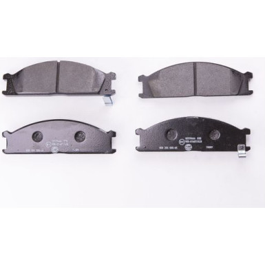 Hella | Bremsbelagsatz, Scheibenbremse | 8DB 355 005-651