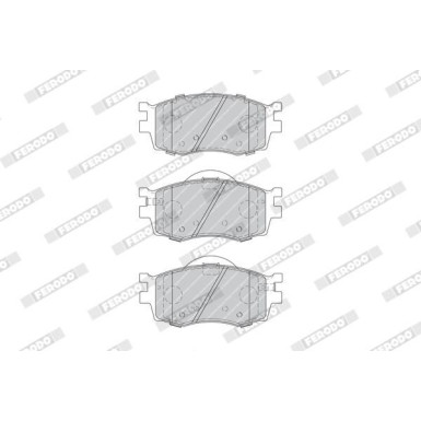 Ferodo | Bremsbelagsatz, Scheibenbremse | FDB1955 Ferodo | Bremsbelagsatz, Scheibenbremse | FDB1955
