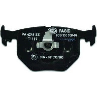 Hella Pagid | Bremsbelagsatz, Scheibenbremse | 8DB 355 008-091