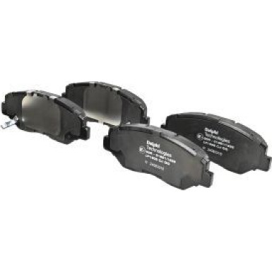 Delphi Bremsbelagsatz, Scheibenbremse LP1806