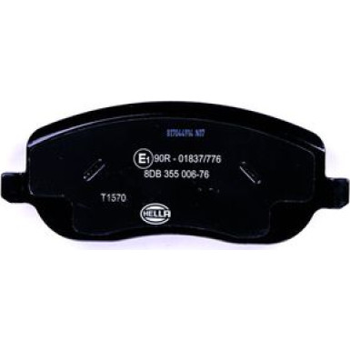 Hella | Bremsbelagsatz, Scheibenbremse | 8DB 355 006-761