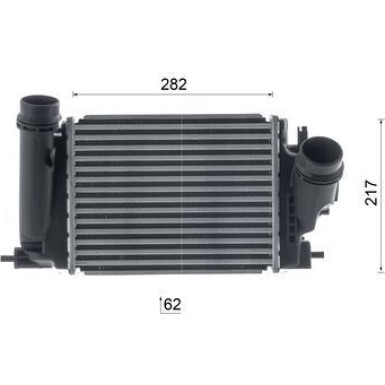 Mahle | Ladeluftkühler | CI 684 000S