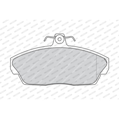 FDB1291 Bremsbelagsatz, Scheibenbremse PREMIER ECO FRICTION