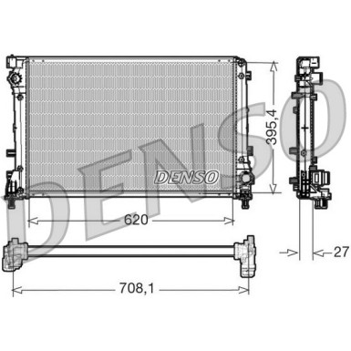 DRM09163 Kühler, Motorkühlung