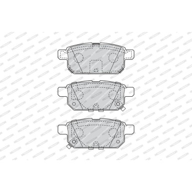 FDB4430 Bremsbelagsatz, Scheibenbremse PREMIER ECO FRICTION