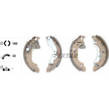 91054300 Bremsbackensatz