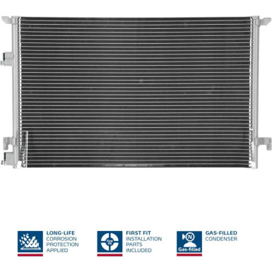 940320 Kondensator, Klimaanlage ** FIRST FIT ** 940320 Kondensator, Klimaanlage ** FIRST FIT **