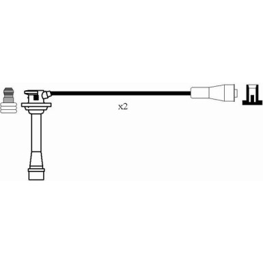 0717 Zündleitungssatz