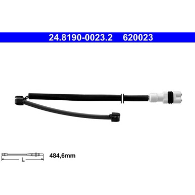 24.8190-0023.2 Warnkontakt, Bremsbelagverschleiß