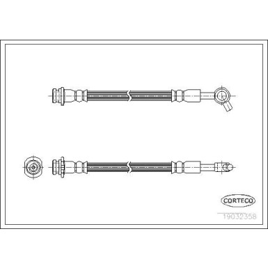 19032358 Bremsschlauch