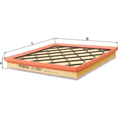 LX 2881 Luftfilter