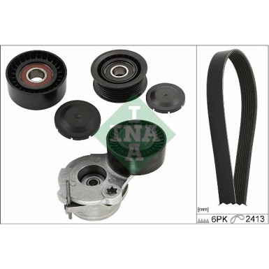 529 0484 10 Keilrippenriemensatz