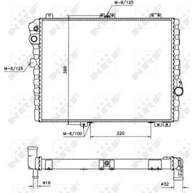 58579 Kühler, Motorkühlung