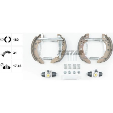 84018205 Bremsbackensatz Shoe Kit Pro