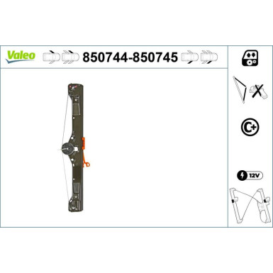 Valeo | Fensterheber | 850744